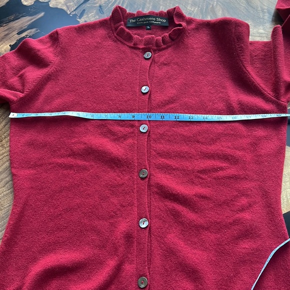 NWOT THE CASHMERE SHOP cardigan, size L - Picture 8 of 10